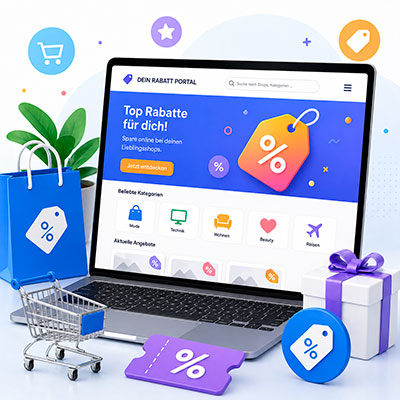 Mitarbeiter-Rabattportal mit Vergünstigungen bei über 500 Marken
