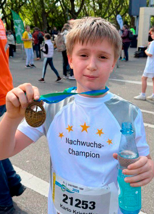 Karlo Scholz – Nachwuchs-Champion beim Stuttgart-Lauf 2026